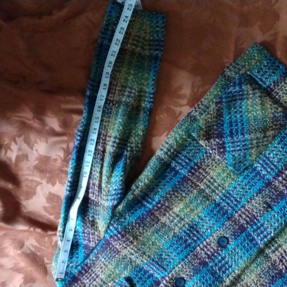 🎉HP🎉 Boyne Valle Weavers Authentic Irish woven Sweater Jacket. NWOT - Picture 8 of 9